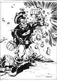 Charles Glaubitz - OMAC Illustration - Comic Art