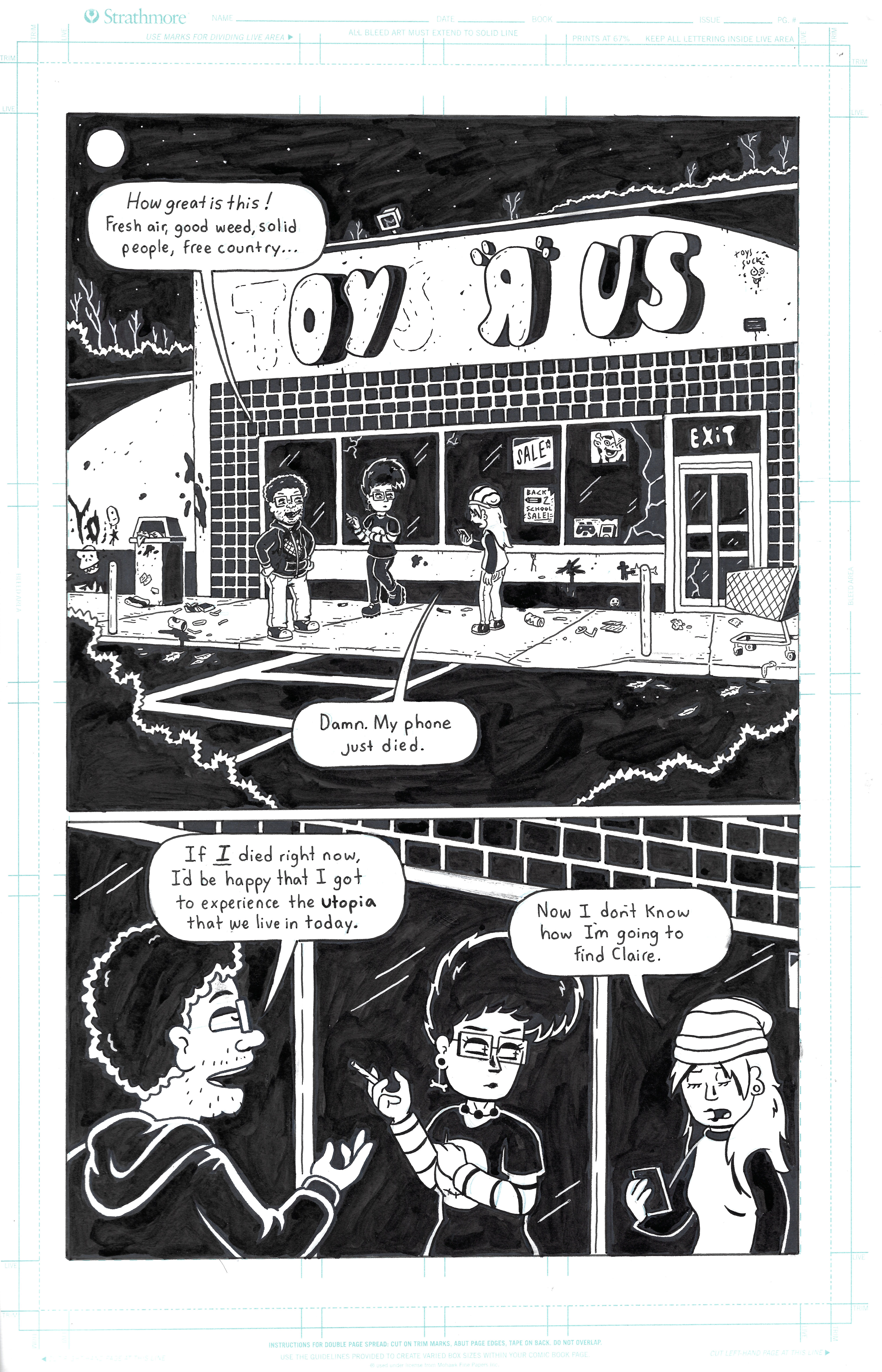 Sam Grinberg - Scumburbia Mega Sized Mall Issue - Pg. 62