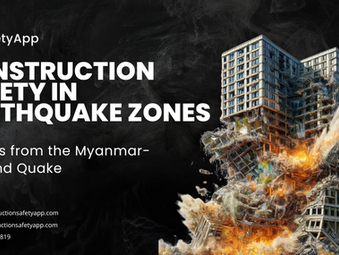 Construction Safety in an earthquake zones