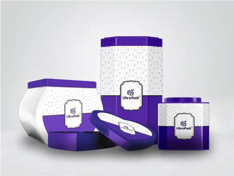 Boîte métal à forme personnalisée selon vos besoins produits.