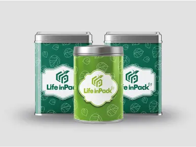 Boîte métal personnalisée pour café, thé ou produits premium.