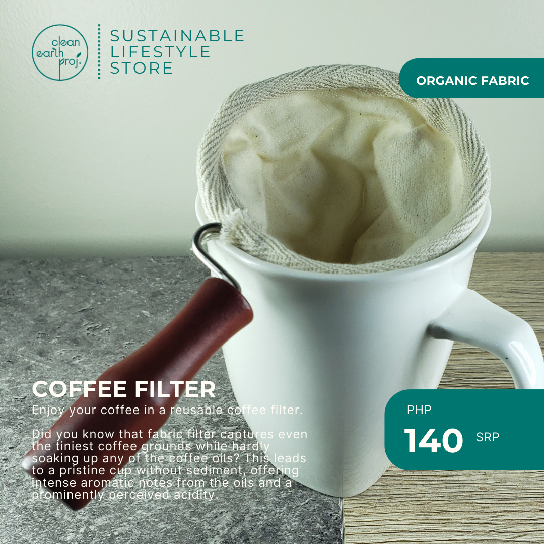 Reusable Canvas Coffee Filter