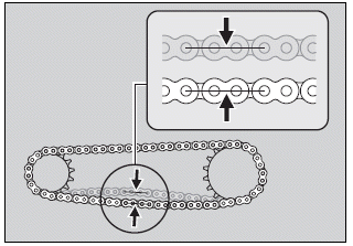 Chain tension and motorcycle maintenance