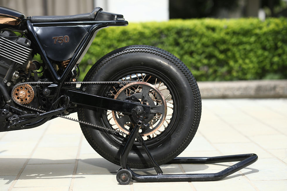 Chain tension and motorcycle maintenance