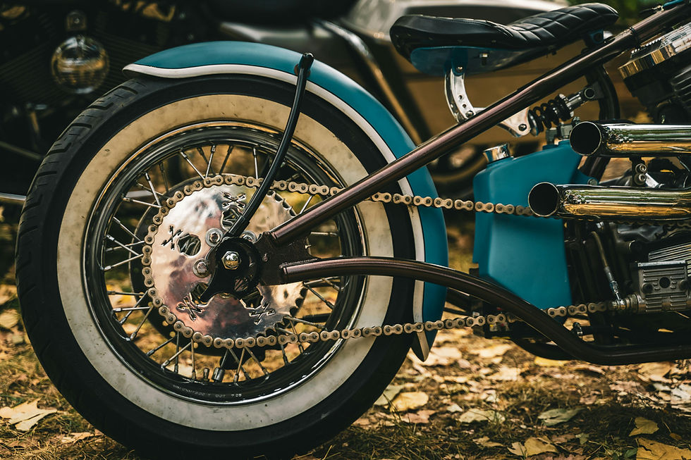 Chain tension and motorcycle maintenance