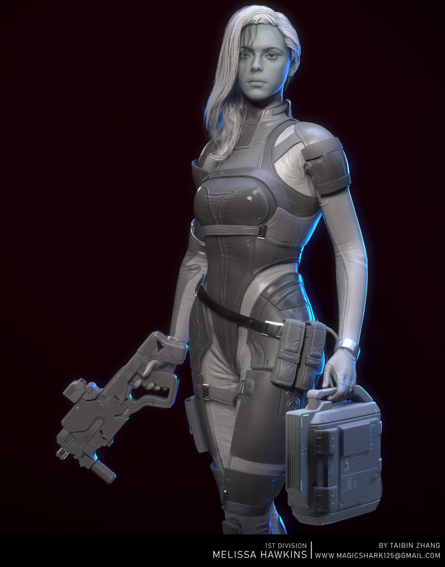Sci-Fi Character - Melissa Hawkins