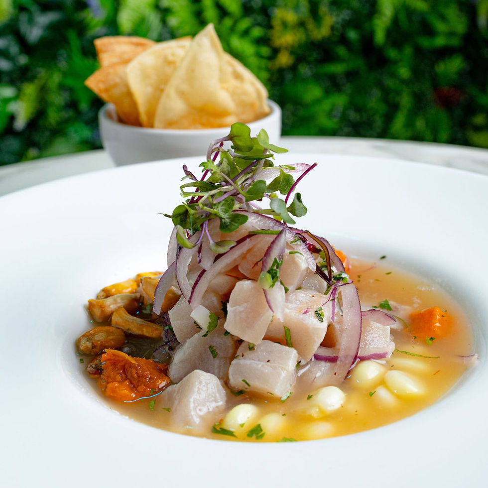 Fresh ceviche