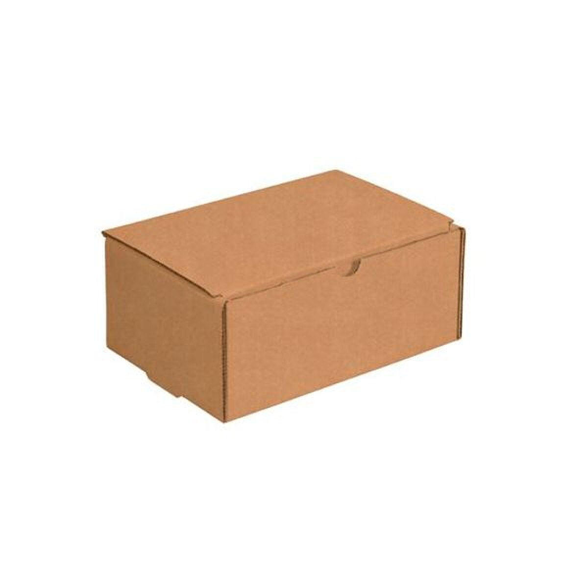 Kraft Corrugated Mailers, 8" x 6" x 4", 50/Bundle