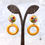Miniature : Boucles d'oreilles Flora