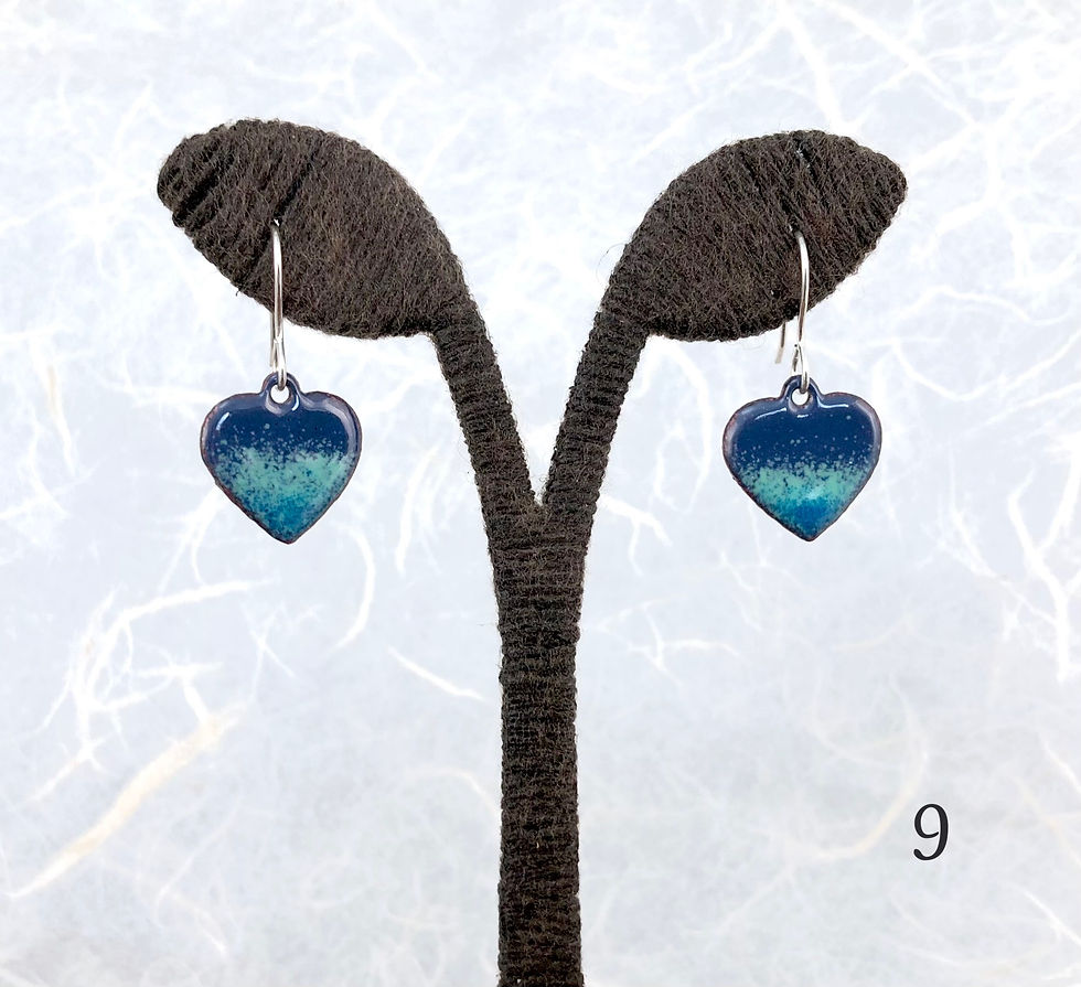 Miniature : Boucles d'oreilles coeurs minis