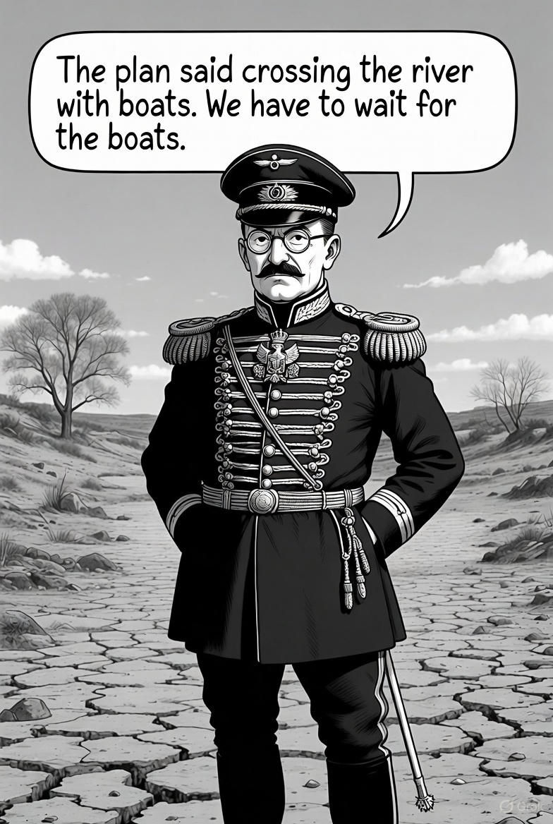 When the plan is more importaant than the goal