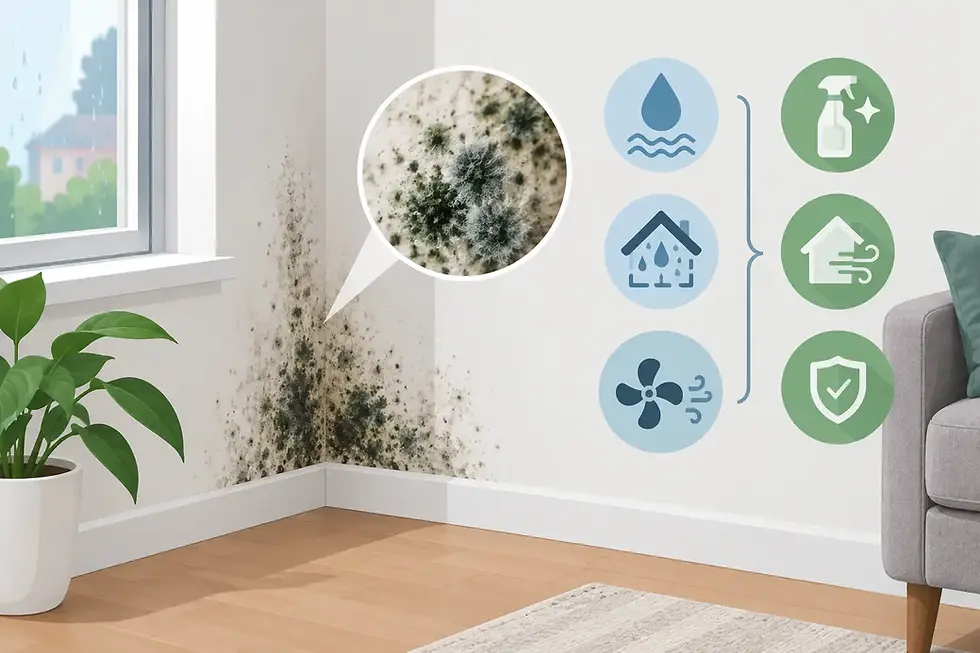 Can Dampness Cause Mould? Causes and What to Do