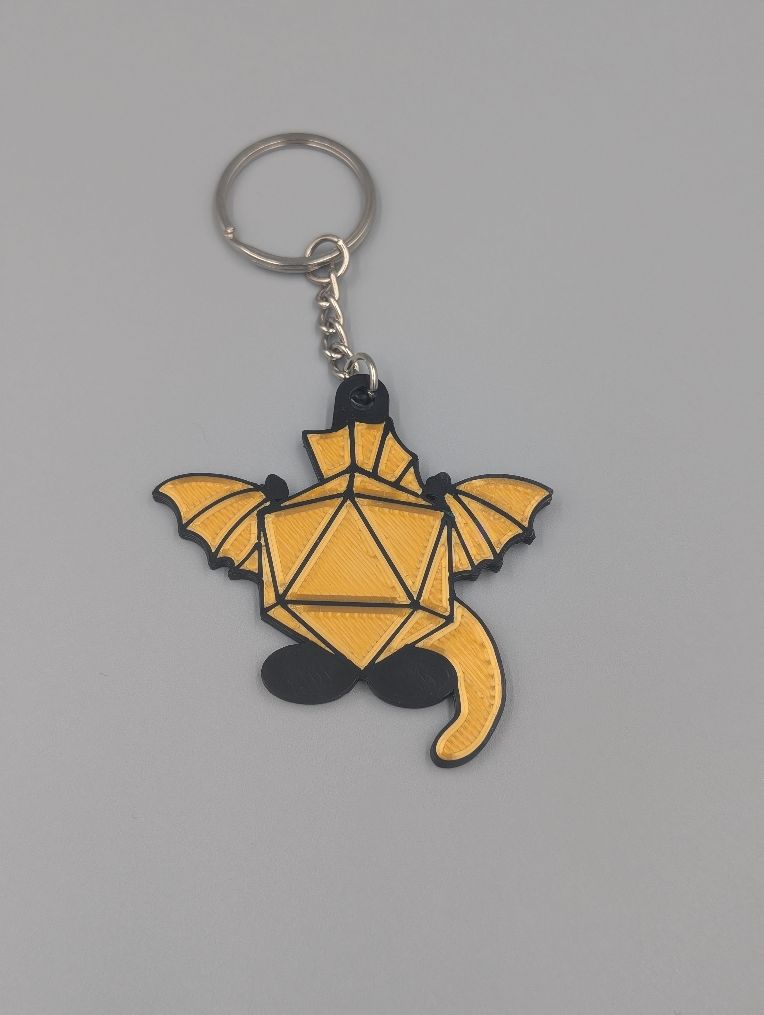 Dragon Dice Keychain