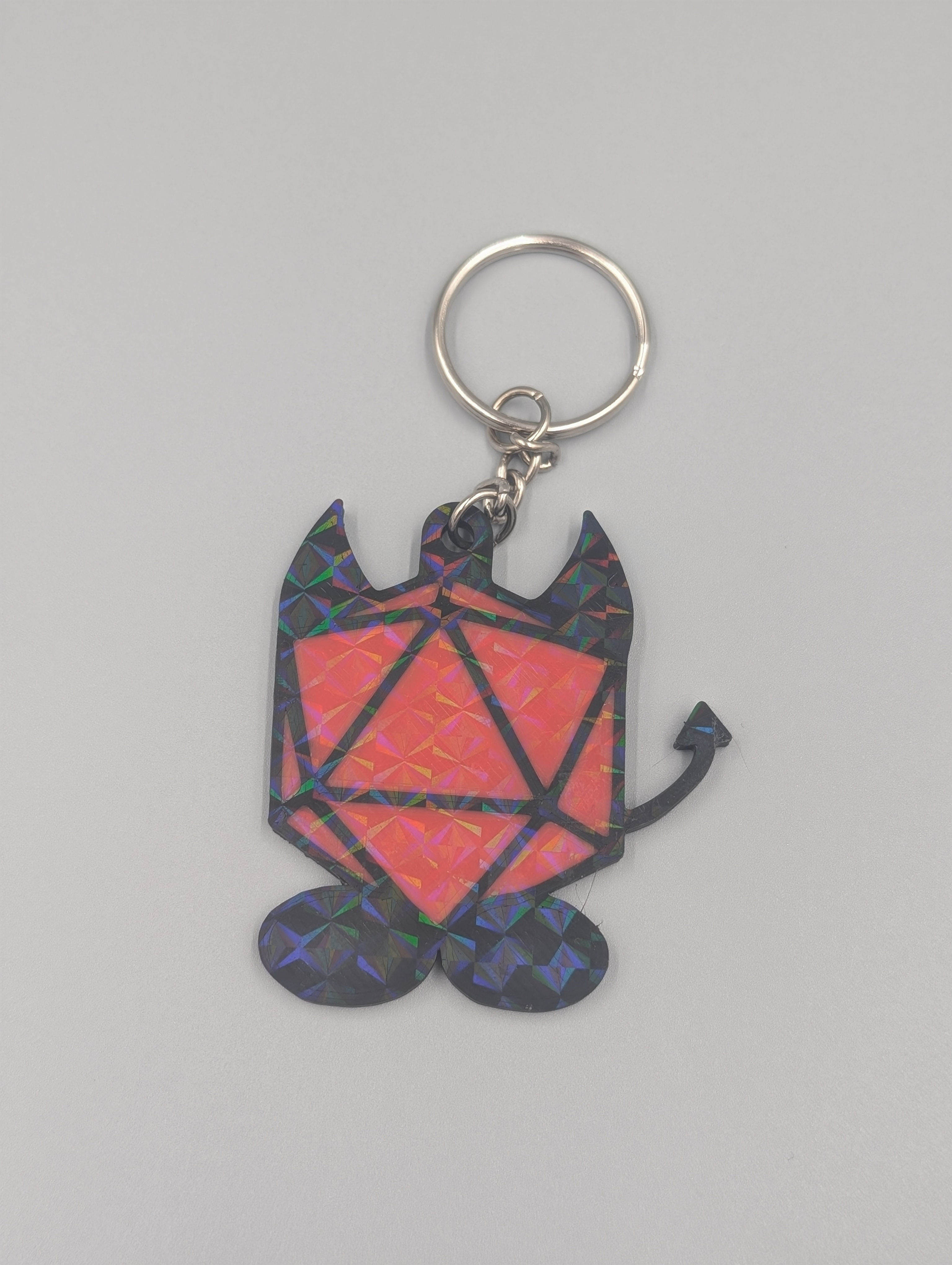 Devil Dice Keychain