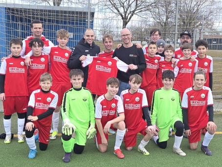 Elektrotechnik Tromm unterstützt die U13-1 des SC Baldham Vaterstetten