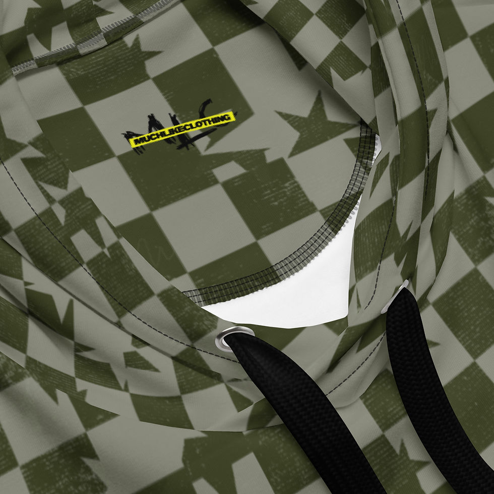 Thumbnail: MUCHLIKEFALLING Pull-Over Hoodie - Olive Green 