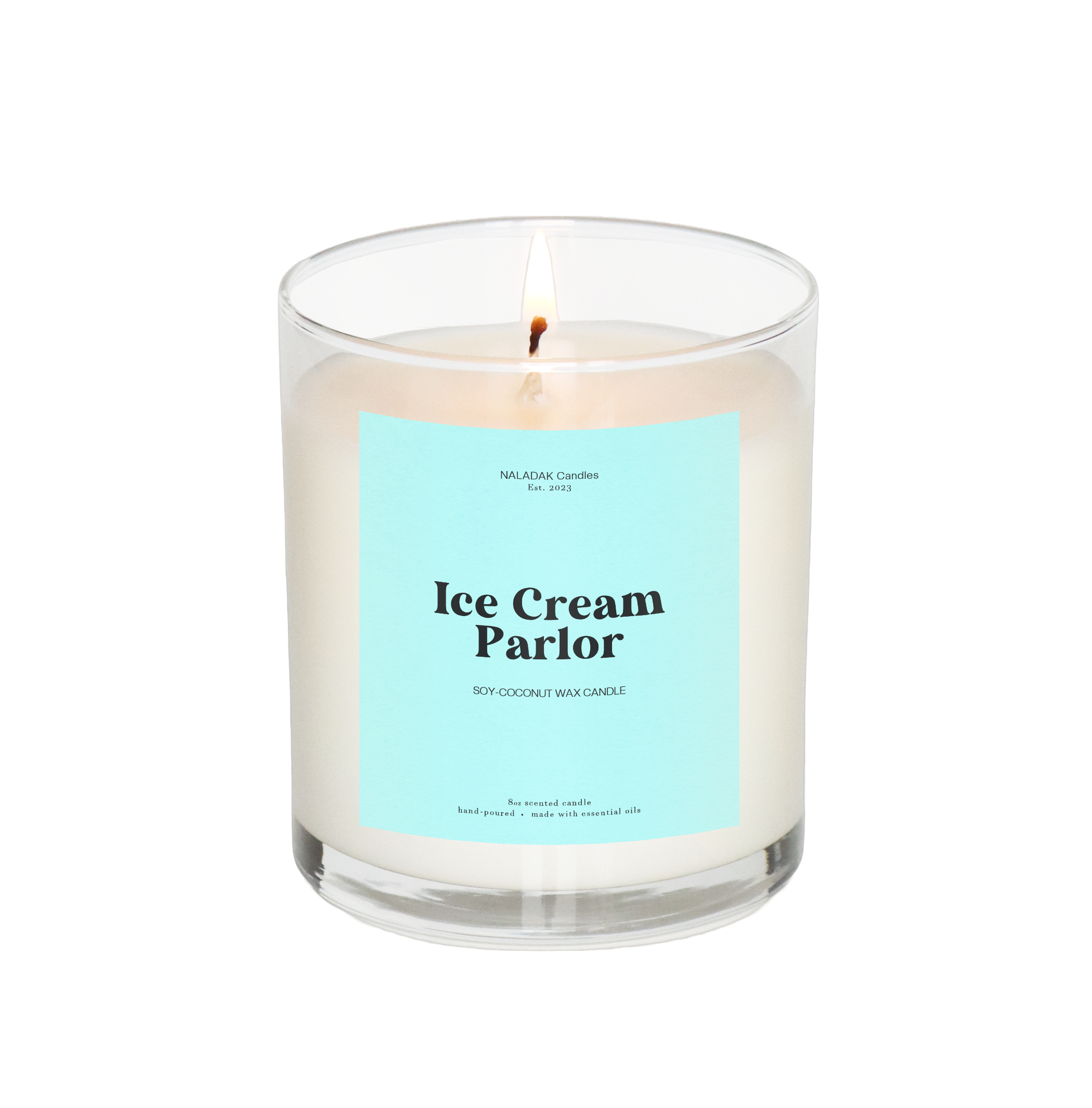 Ice Cream Parlor Single Wick Candle