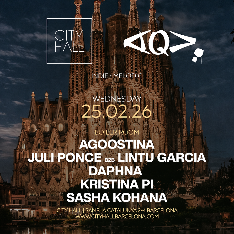 City Hall pres. AQV - BOILER ROOM edition