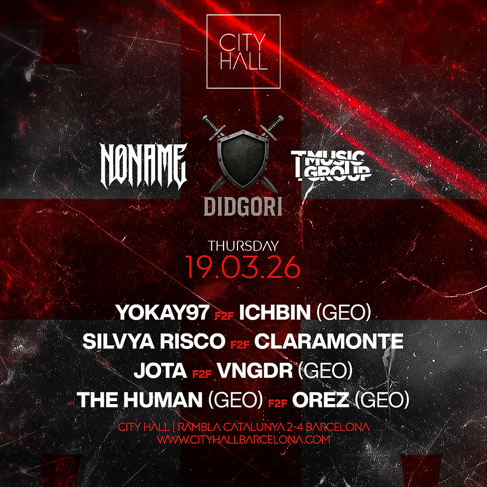 City Hall pres. DIDGORI BY NONAME & TMusicGroup