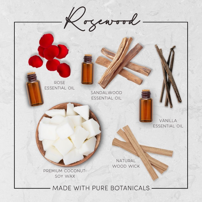 Thumbnail: Rosewood // Essential Oil Candle