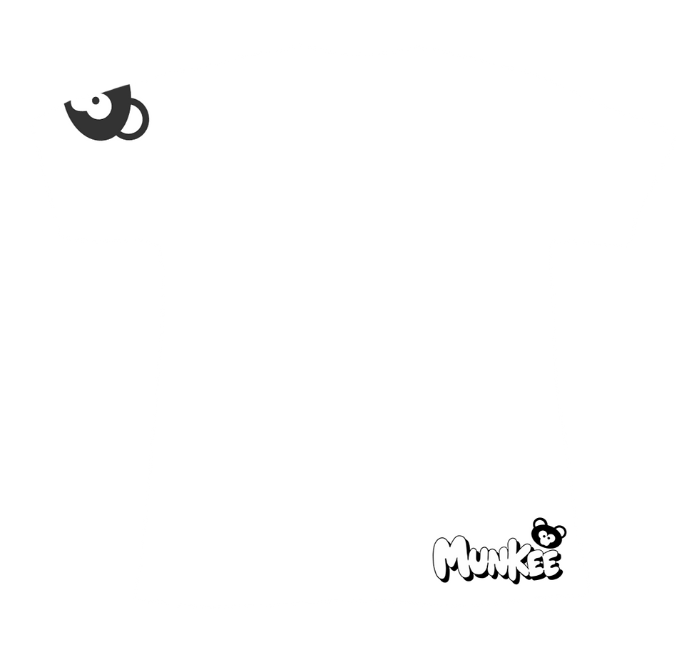 Thumbnail: ADULT -SUNLIGHT WHITE MUNKEE TEE