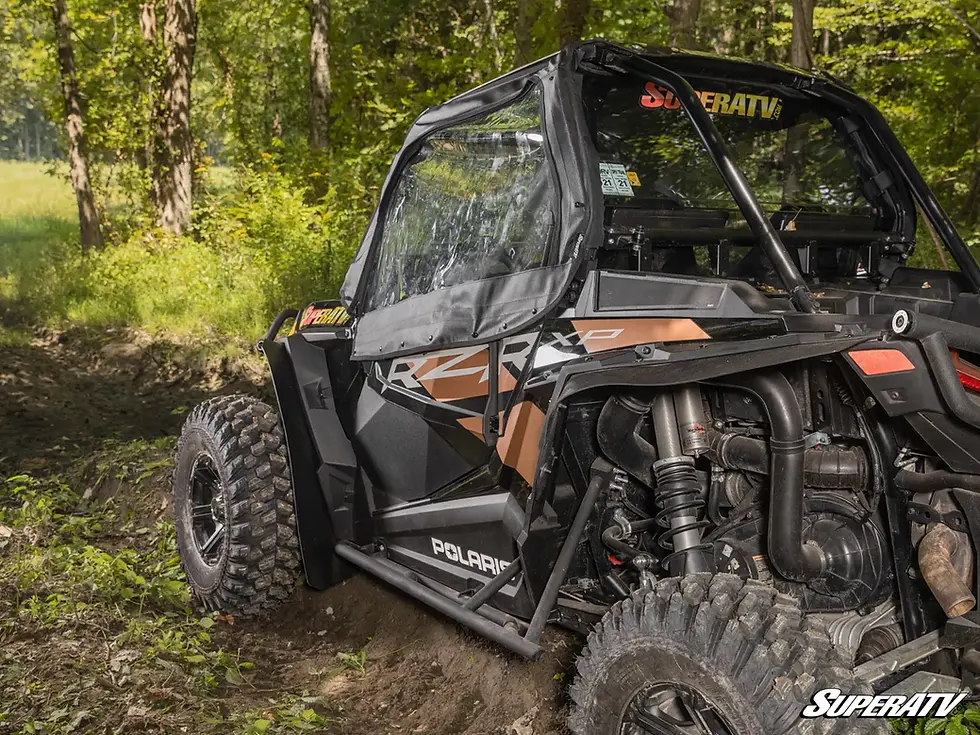 Thumbnail: POLARIS RZR XP TURBO PRIMAL SOFT CAB ENCLOSURE UPPER DOORS