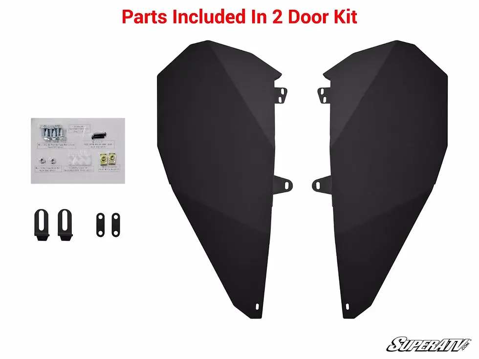 Thumbnail: POLARIS RZR XP TURBO LOWER DOORS