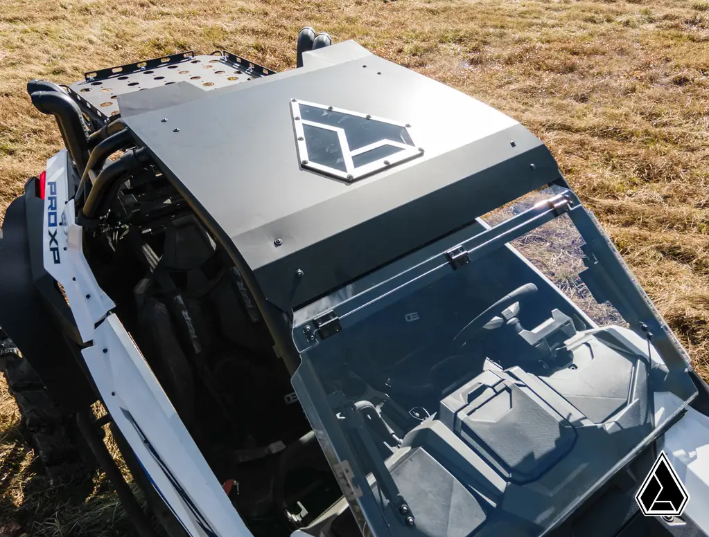 ASSAULT INDUSTRIES POLARIS RZR PRO XP ALUMINUM ROOF WITH SUNROOF ...