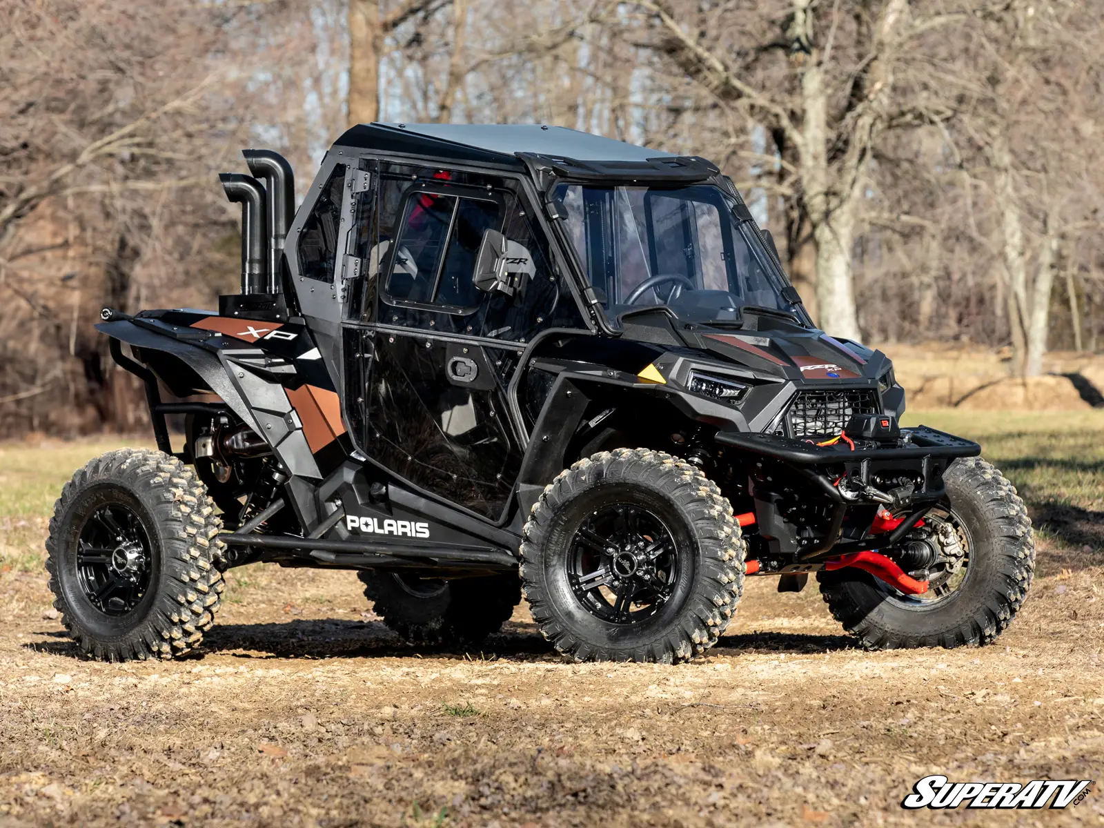 POLARIS RZR XP TURBO CAB ENCLOSURE DOORS | Midwest Custom Power