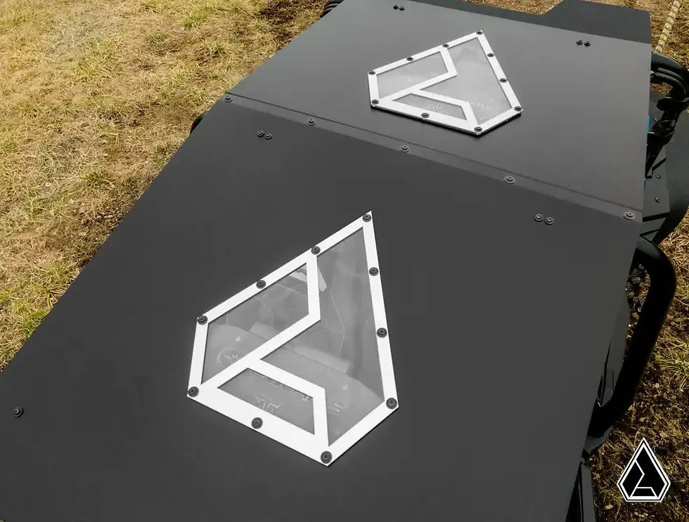Thumbnail: ASSAULT INDUSTRIES POLARIS RZR XP 4 1000 ALUMINUM ROOF WITH SUNROOF