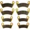 Thumbnail: Polaris General 1000/4 1000/XP 1000 2016-2024 Ceramic Brake Pad Set