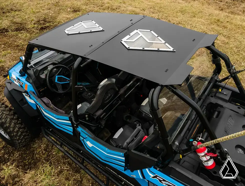 Thumbnail: ASSAULT INDUSTRIES POLARIS RZR XP 4 1000 ALUMINUM ROOF WITH SUNROOF