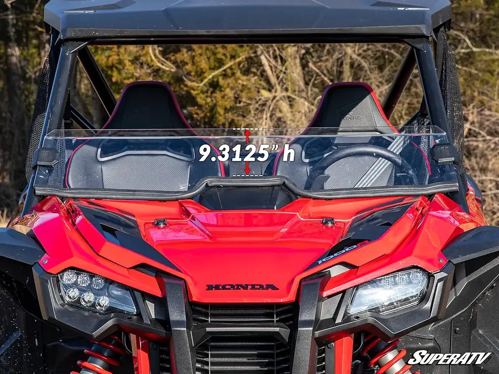 Thumbnail: HONDA TALON 1000 HALF WINDSHIELD