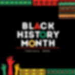 Black Illustrative Black History Month Instagram Post