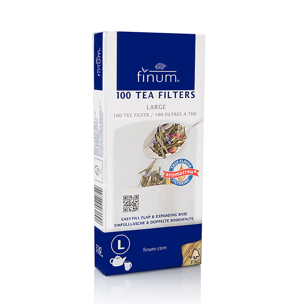 Finum 茶濾器 - 100 filter L for 6 cups