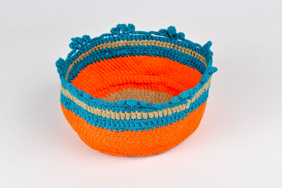 Thumbnail: Knitted baskets