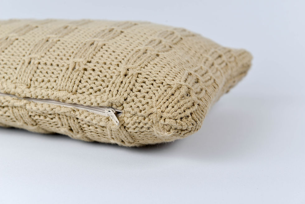 Thumbnail: Hand Knitted Cushion
