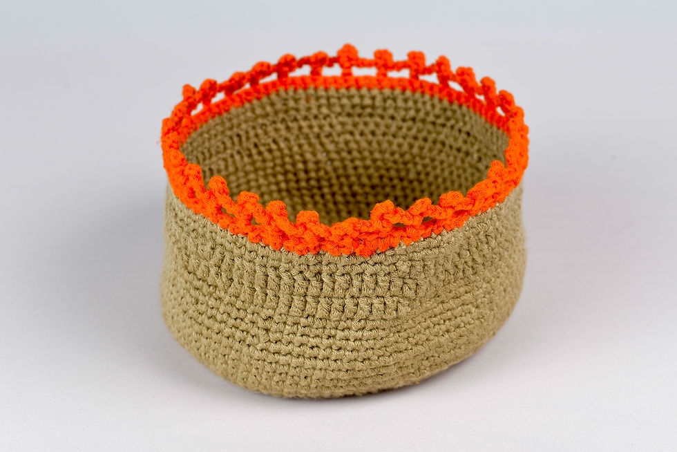 Thumbnail: Knitted baskets