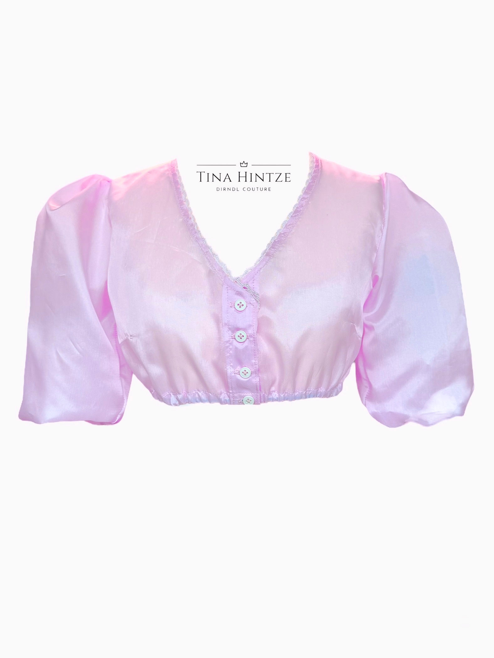 Bluse Organza Rosé