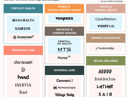 🇰🇷 South Korea Femtech Market Map