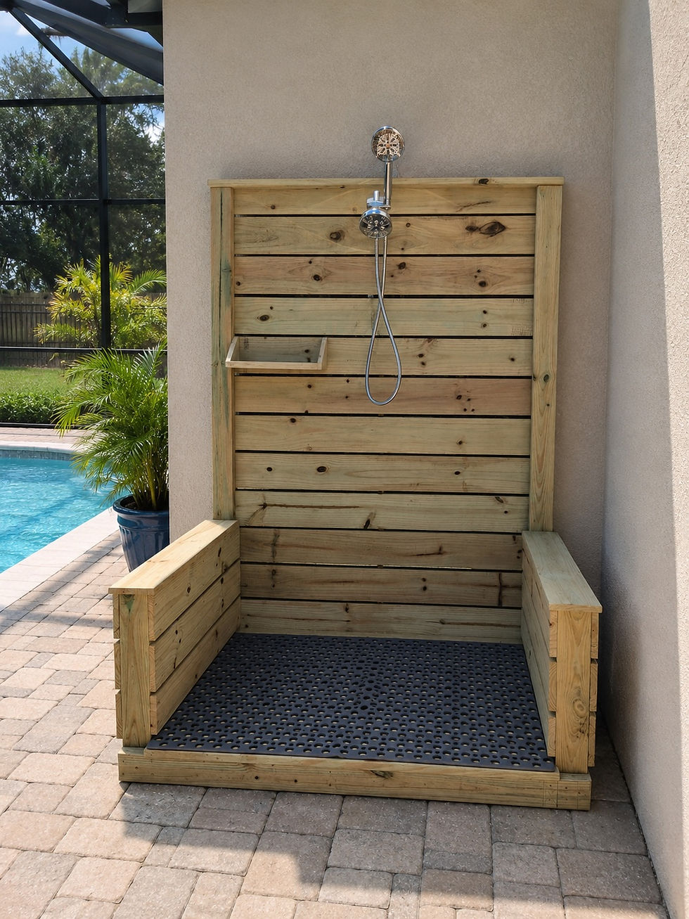 Thumbnail: Outdoor Pool Shower 