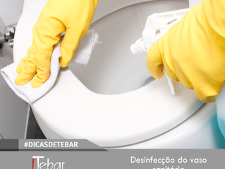 Desinfecção do Vaso Sanitário com Melaleuca!