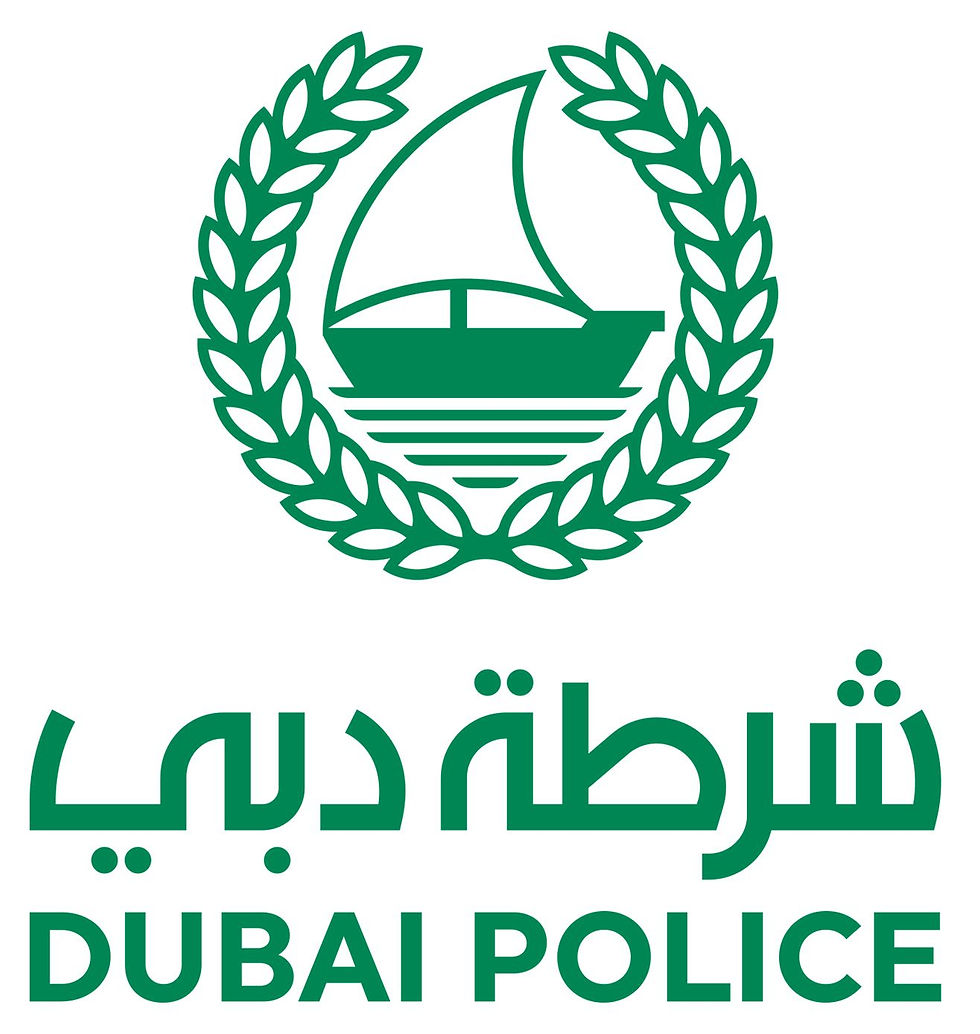 Official Dubai Police logo in green