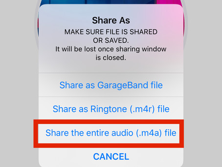 How to extract sound from video on iOS