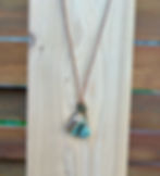 Thumbnail: Raw Chrysoprase Wire-Wrapped Pendant Necklace – Natural Earthy Stone Jewelry