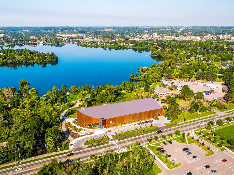 2025年に新築オープンした世界最大のカヌー博物館