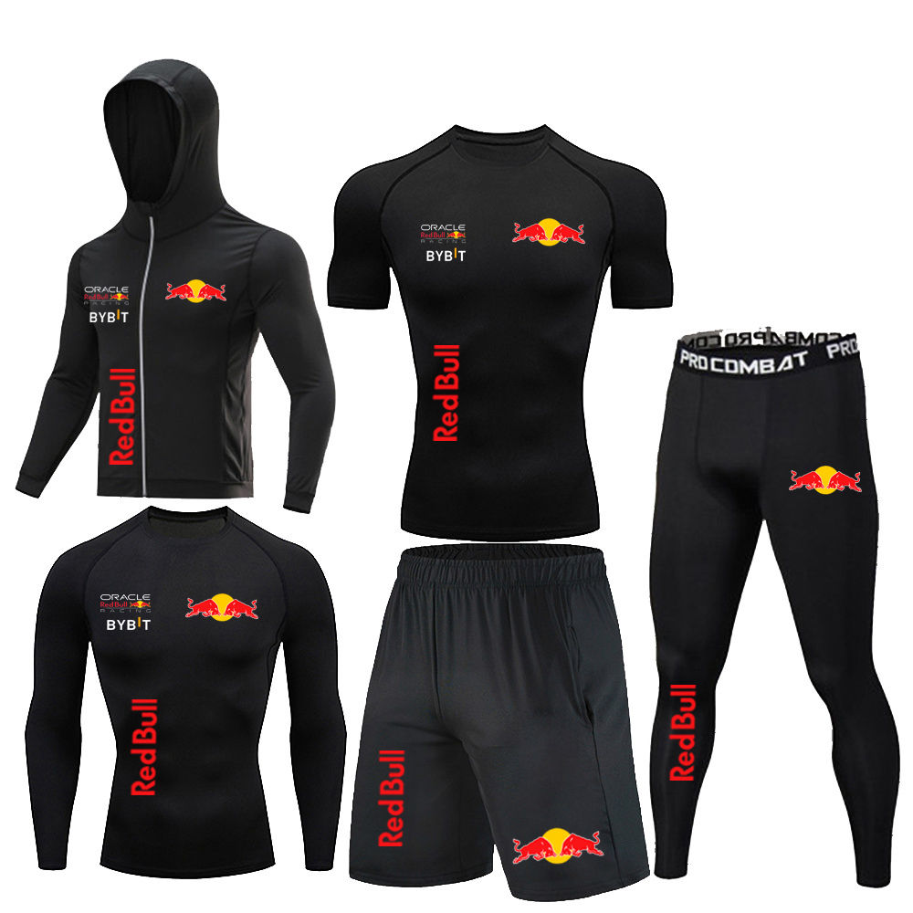 Conjunto Masculino RedBull - Edição Especial em Fibra de Bambu