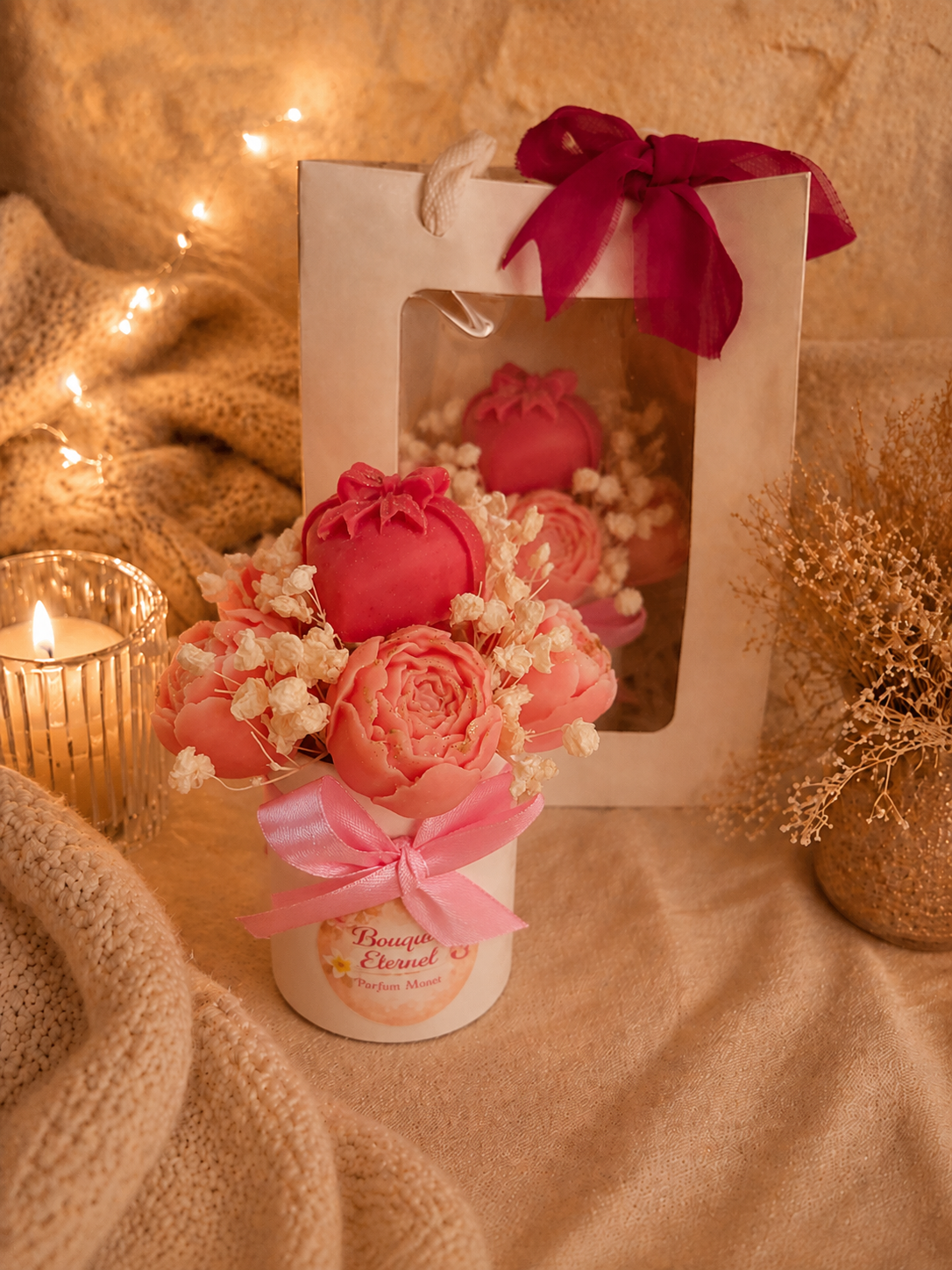 🌸 Bouquet Monoï – Fondants parfumés