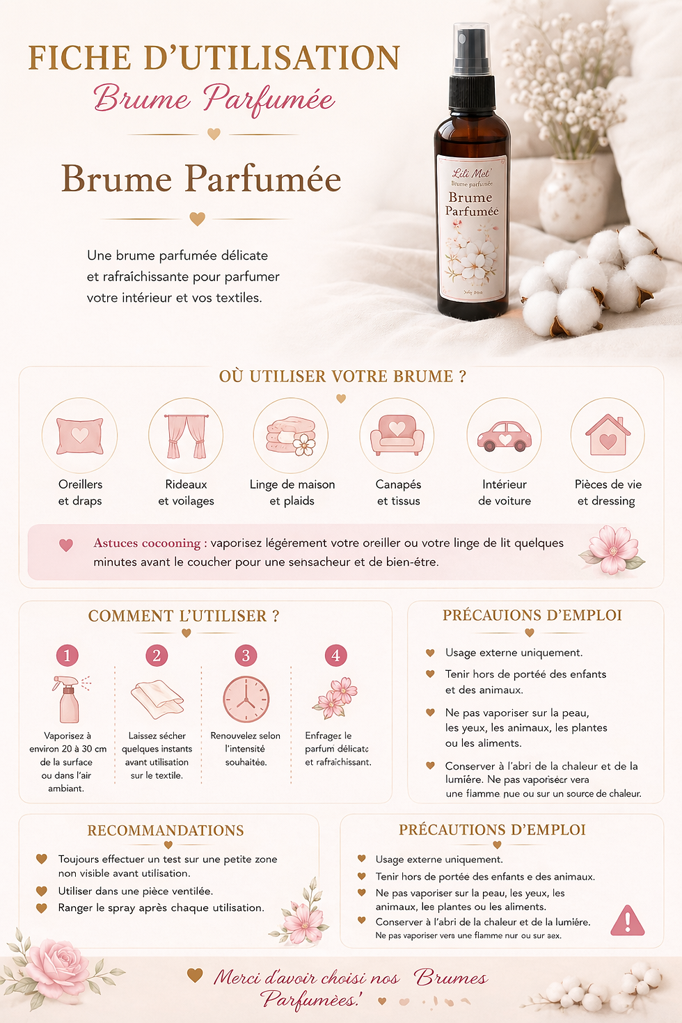 Miniature : Brume d'oreiller 100 ml