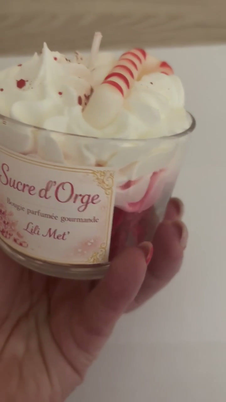 Miniature : 🍭 Bougie gourmande  Sucre D'orge